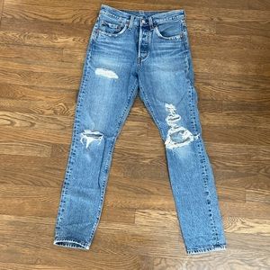 Levi’s - 501 S - Medium wash